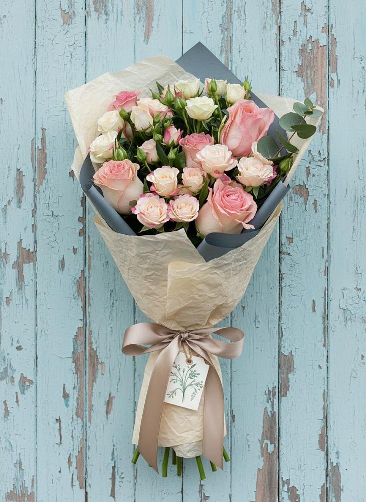 Букет цветов из: Розы в Татарке