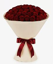 Букет 101 Бордовая роза Блэк Бакарра в Татарке