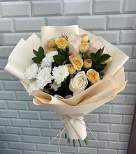 Букет цветов из:  Розы и Хризантемы в Татарке