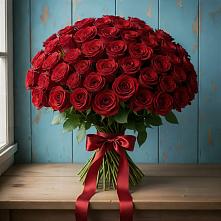 Букет Красные розы Блэк Меджик в Татарке