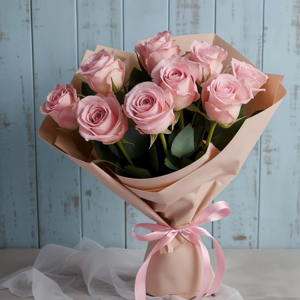 Букет цветов из: Розы в Татарке