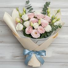 Букет цветов из:  Лизиантусы #REPLACE_PRED# Татарке