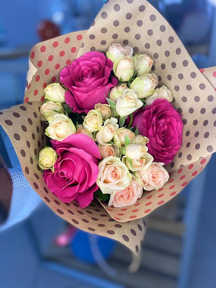Букет цветов из: Розы в Татарке