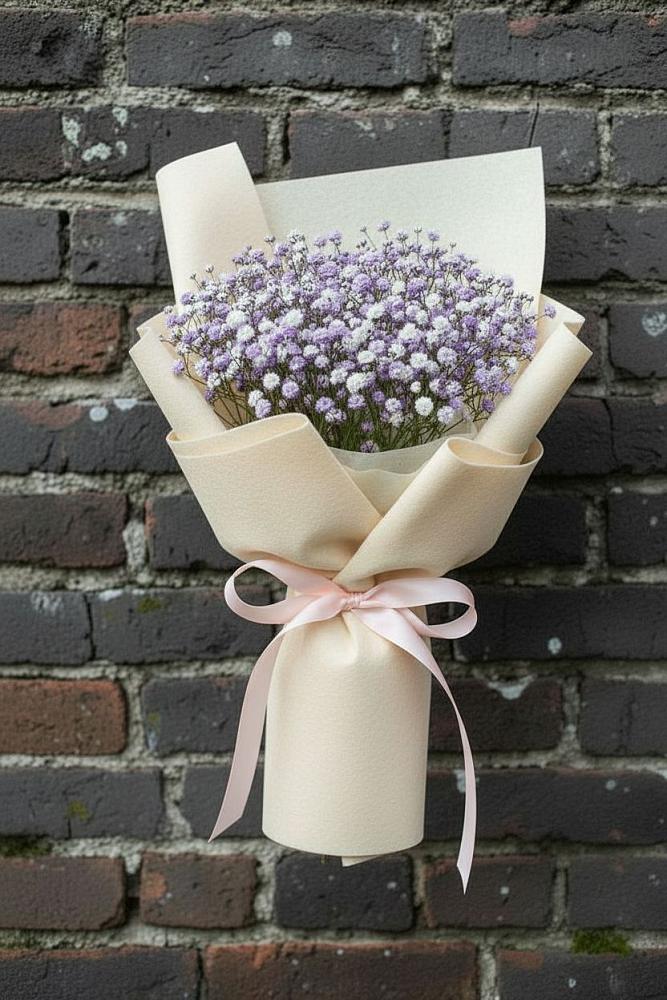 Букет цветов из: Гипсофила в Татарке