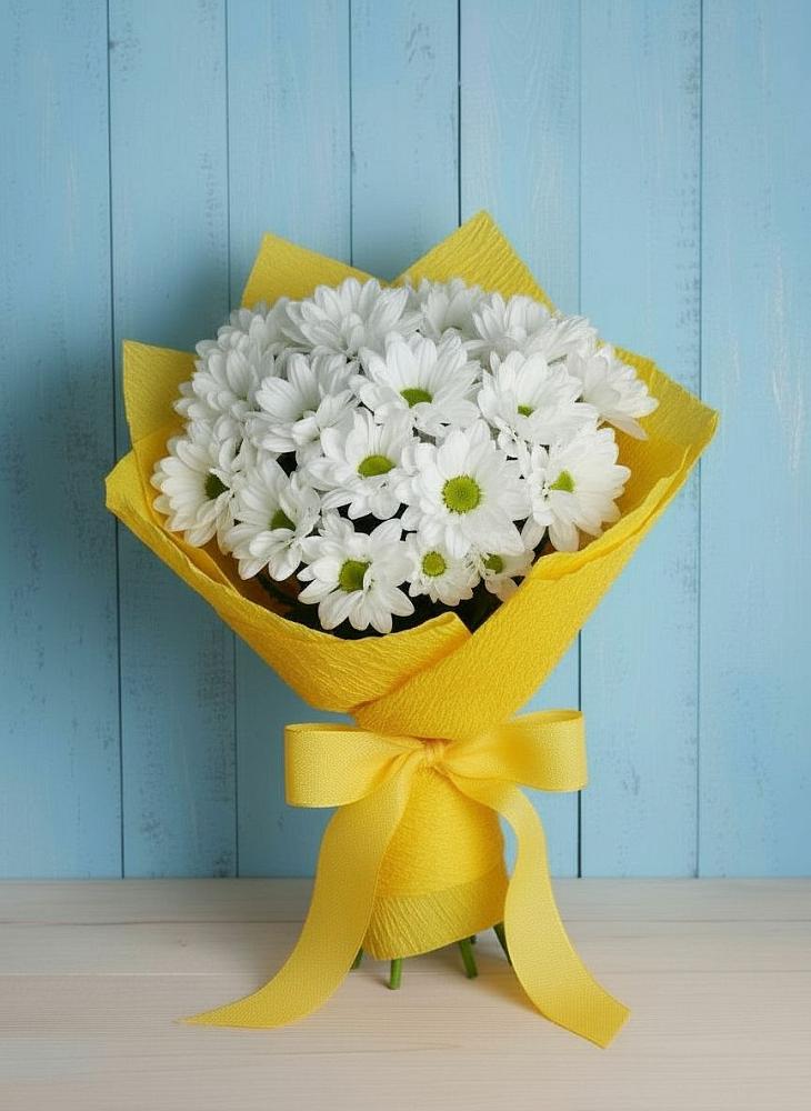 Букет цветов из: Хризантемы в Татарке