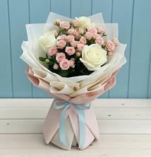 Букет цветов из:  Розы в Татарке