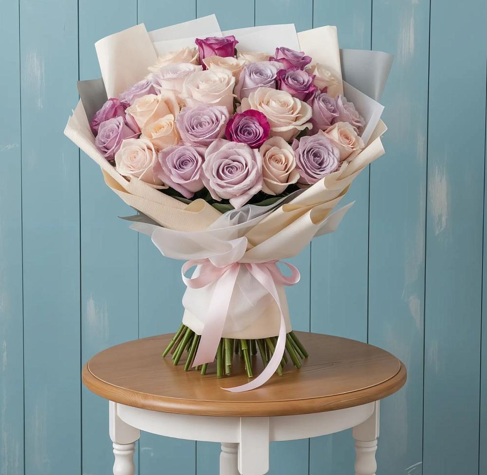 Букет цветов из: Розы в Татарке