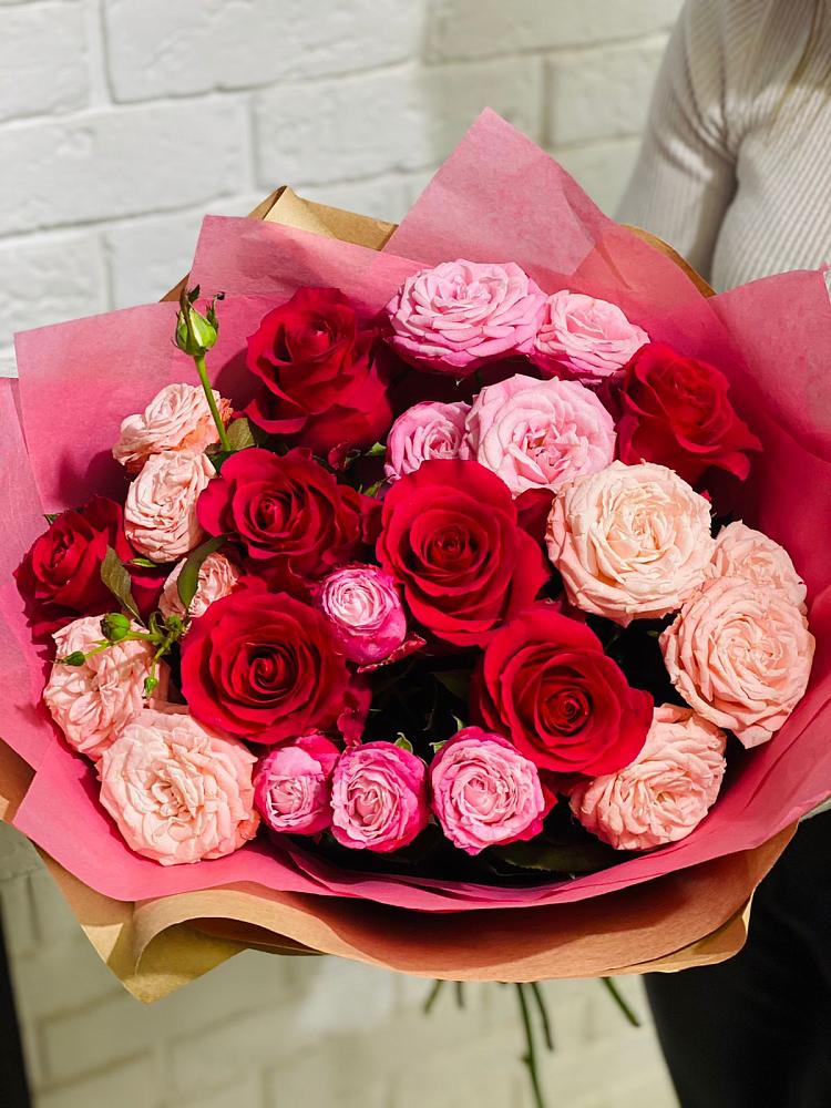 Букет цветов из: Розы в Татарке