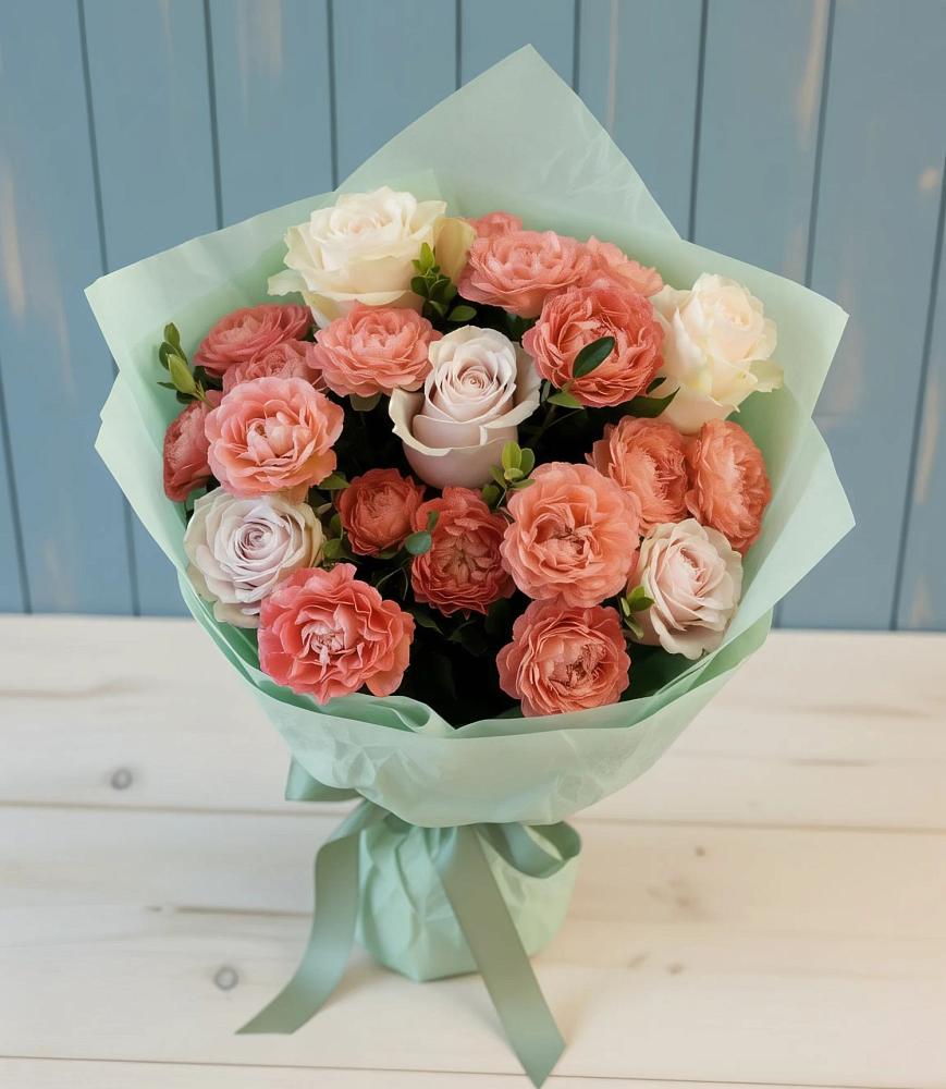 Букет цветов из: Розы в Татарке