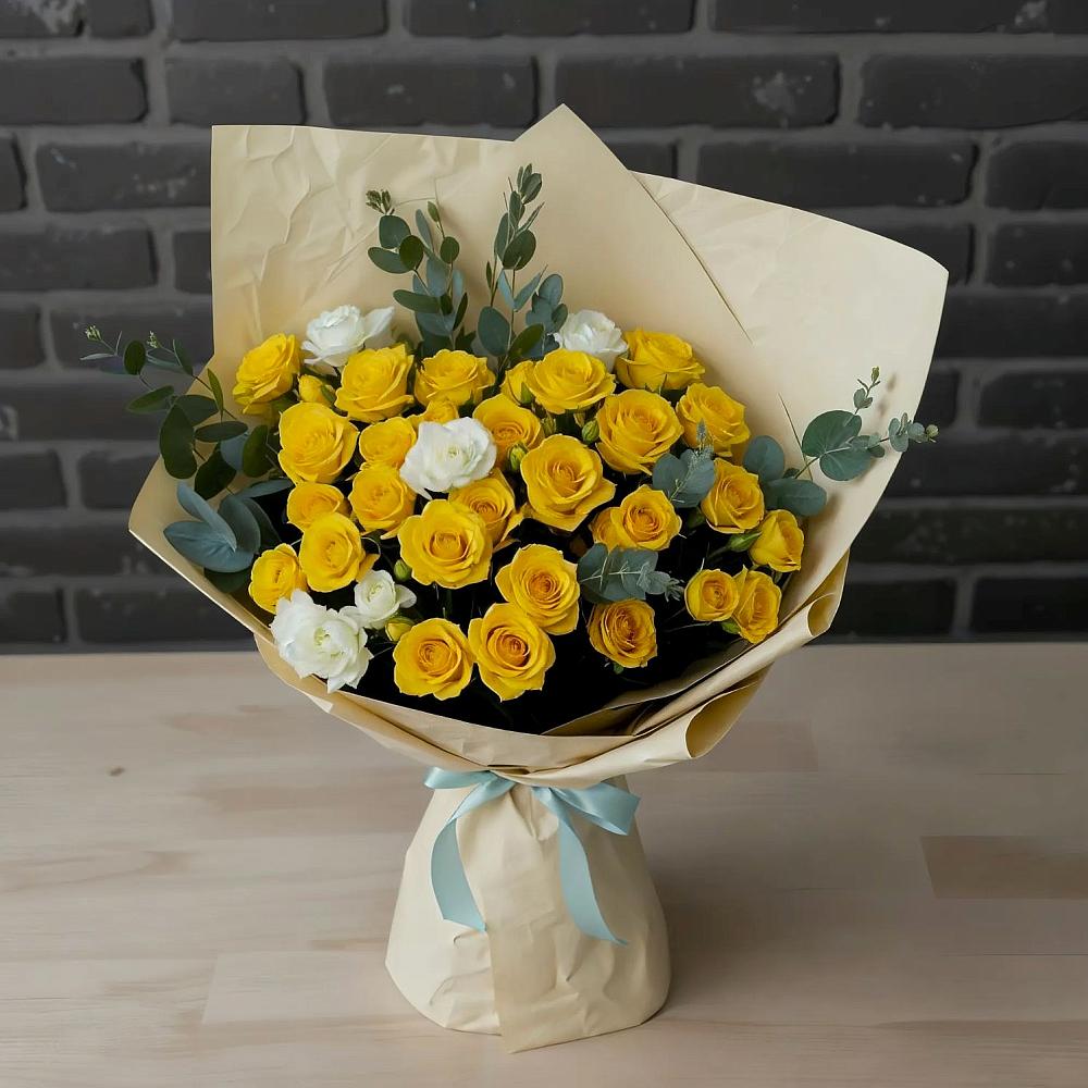 Букет цветов из: Розы в Татарке