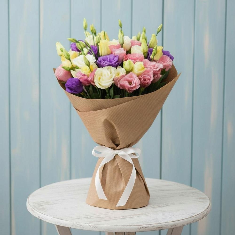 Букет цветов из: Лизиантусы в Татарке