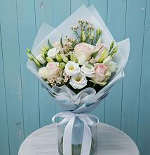 Букет цветов из:  Розы и Лизиантусы в Татарке