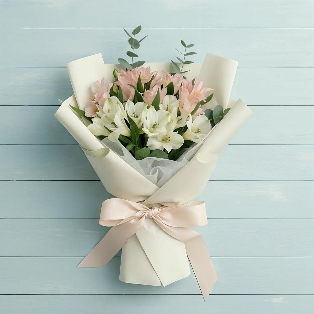 Букет цветов из: Альстромерии в Татарке