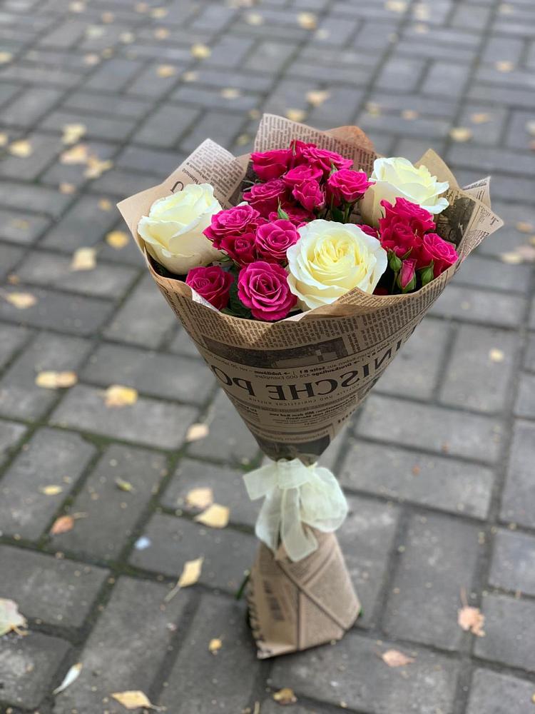 Букет цветов из: Розы в Татарке