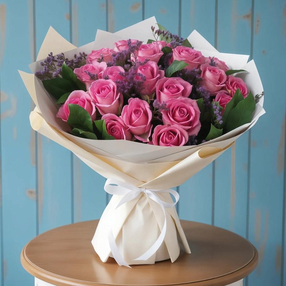 Букет цветов из: Розы в Татарке