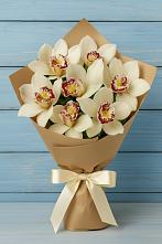 Букет цветов из:  Орхидеи и Розы в Татарке