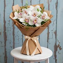 Букет цветов из:  Орхидеи и Розы в Татарке