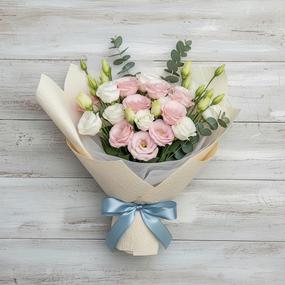 Букет цветов из: Лизиантусы в Татарке